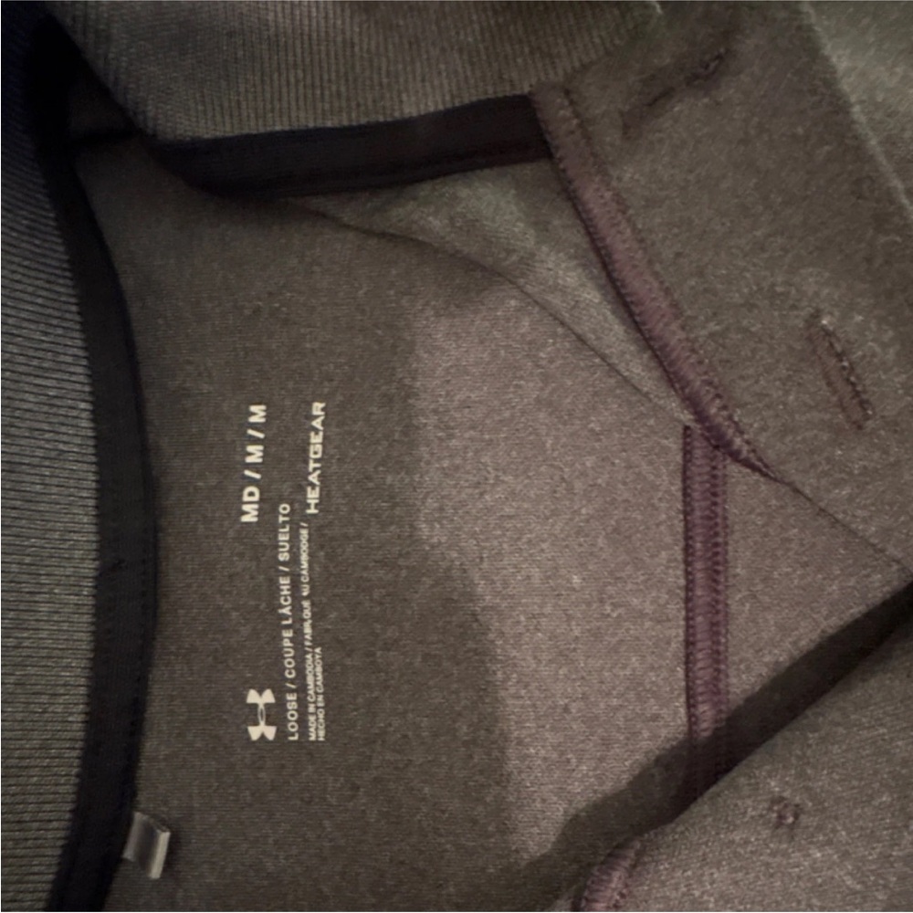 Under Armour Gray Polo Shirt